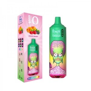 Fumot Randm tornado-9000-puff-peach-berry