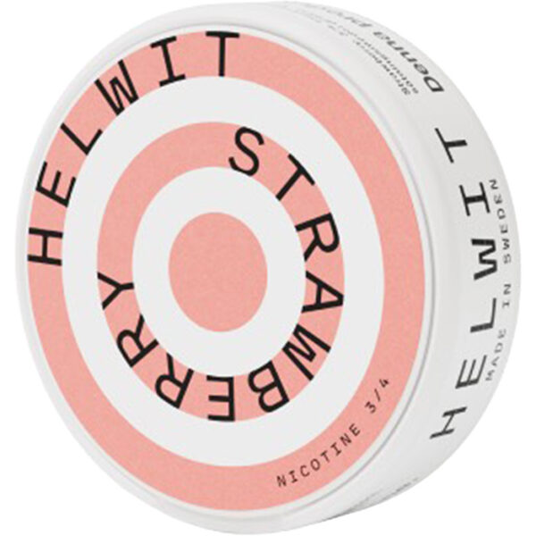 helwit_Strawberry vitt snus ny smak