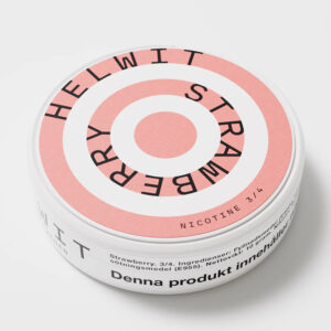 helwit_Strawberry vitt snus ny smak