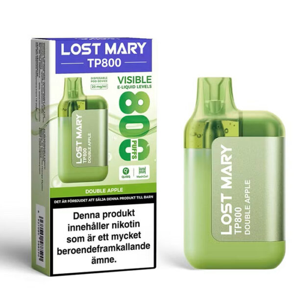 Lost-Mary-TP800-20mg-vape-double-apple