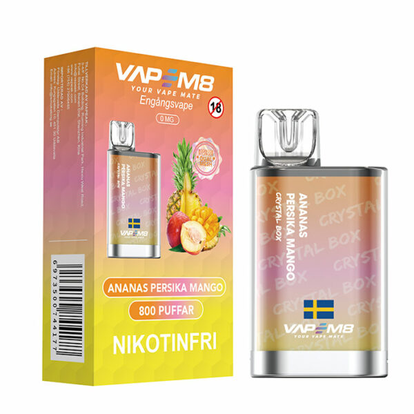 VapeM8-Crystal-Box-0mg-Ananas-Persika-Mango