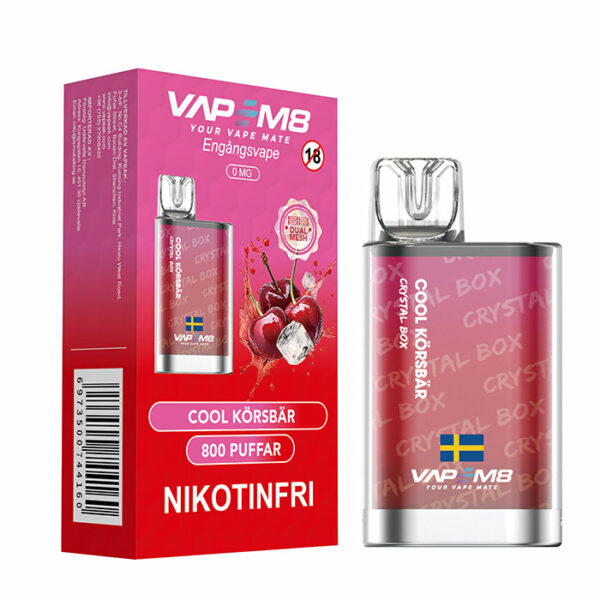 VapeM8-Crystal-Box-0mg-Cool-Korsbar