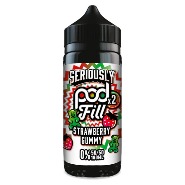 Seriously Pod Fill X2 - Strawberry Gummy 100ml Shortfill