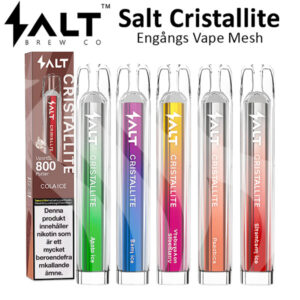 Salt Cristallite Mesh Engångs Vape 20mg (800 Puffar)