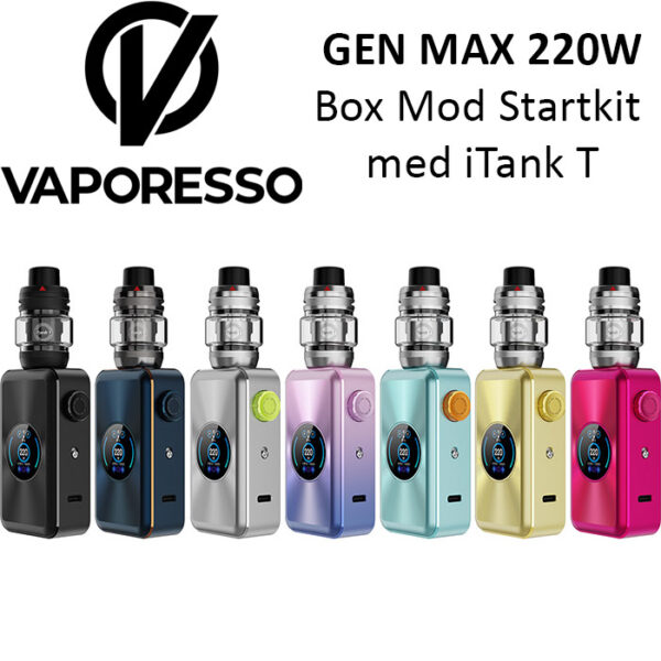 Vaporesso GEN MAX Vape Startkit 220w