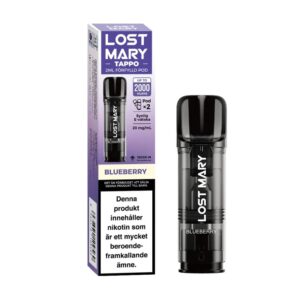 Blueberry 20mg 2p lost mary tappo pod