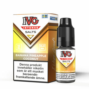 IVG Intense Salts Banana Pineapple Coconut 10ml 14.5mg