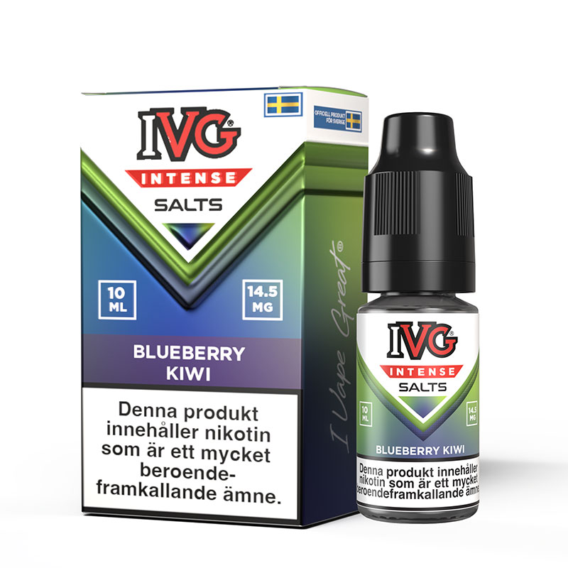 IVG Intense Salts Blueberry Kiwi 10ml 14.5mg