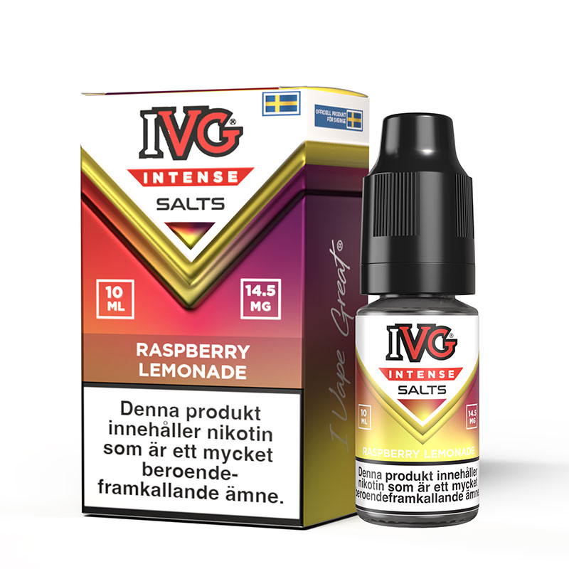 IVG Intense Salts Raspberry Lemonade 10ml 14.5mg